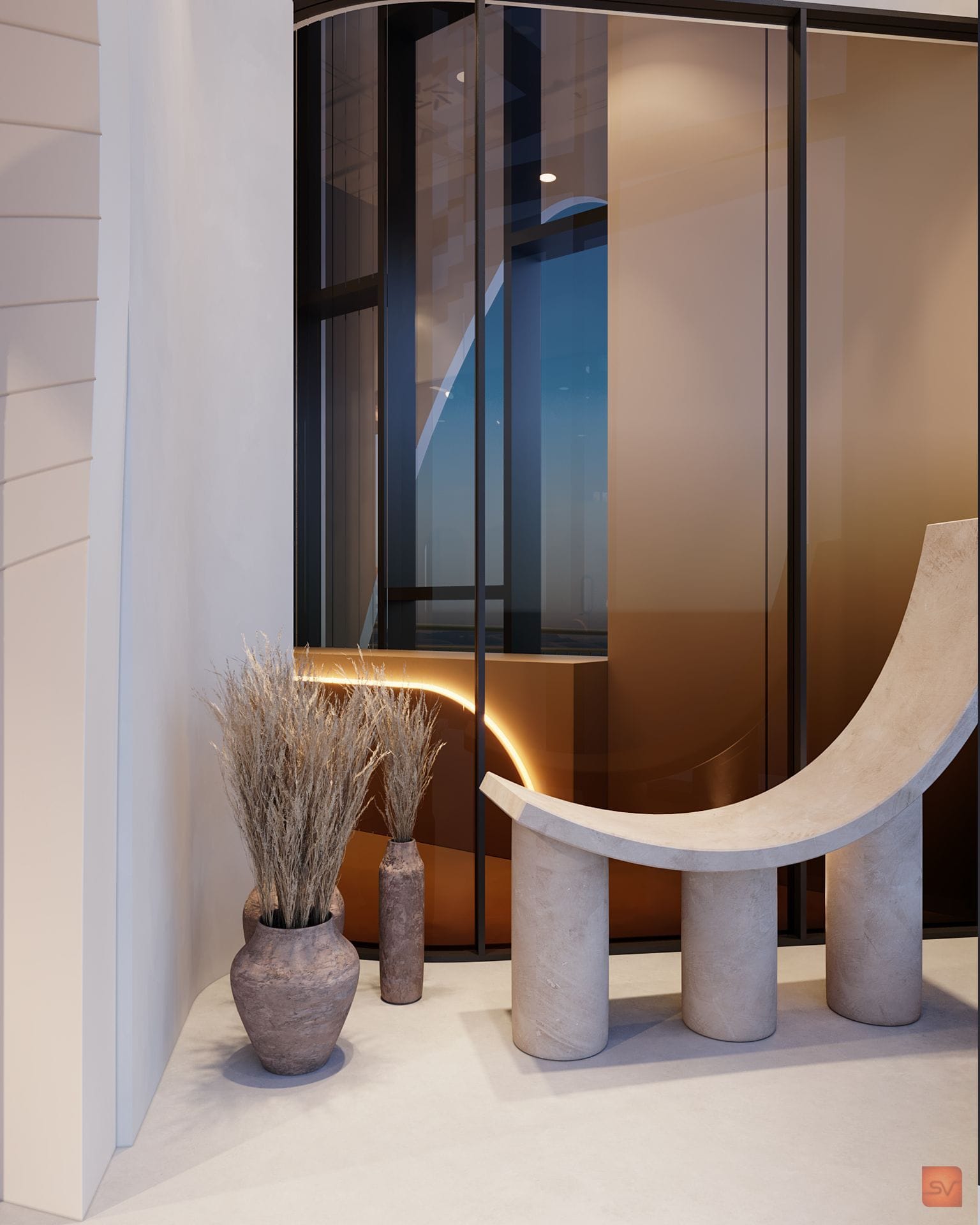 Claro Cafe, The Glass Seam. Where inside meets the street.